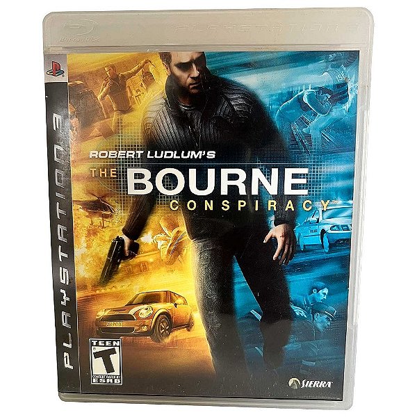 Jogo The Bourne Conspiracy  PS3 Mídia Física Original Usado Com Manual