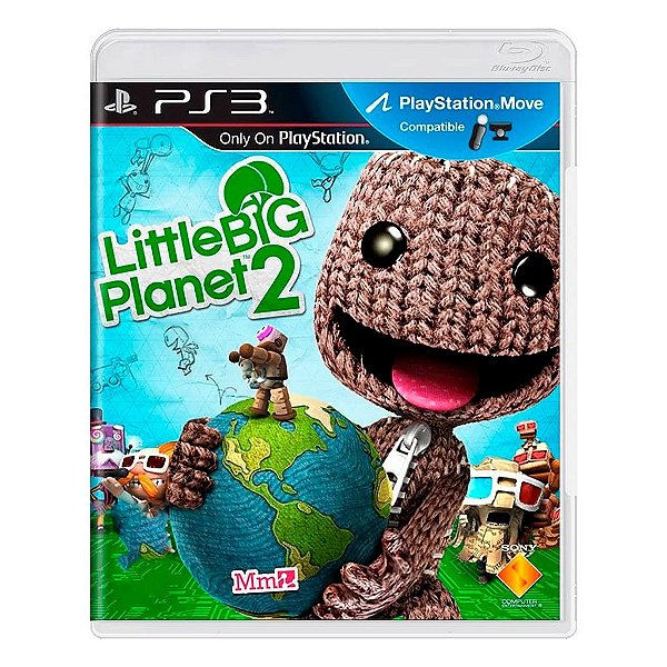 Jogo Little Big Planet 2 PS3 Mídia Física Original Usado Com Manual