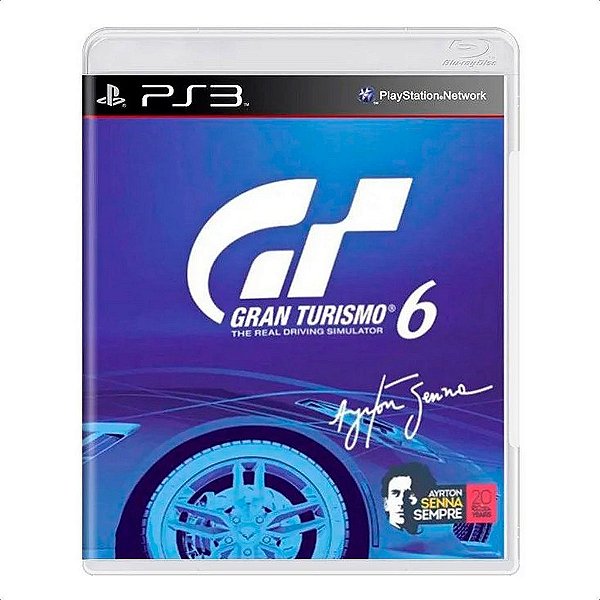 Jogo Gran Turismo 6  PS3 Mídia Física Original Usado Com Manual