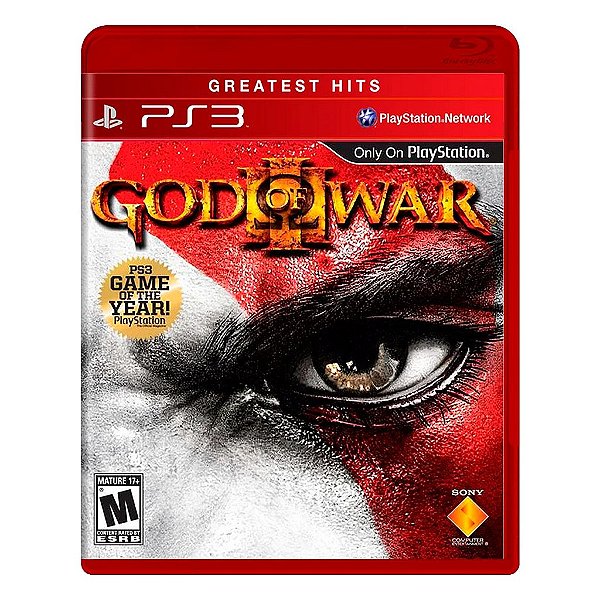Jogo God Of War 3 (Greatest Hits) PS3 Mídia Física Original Usado Com Manual