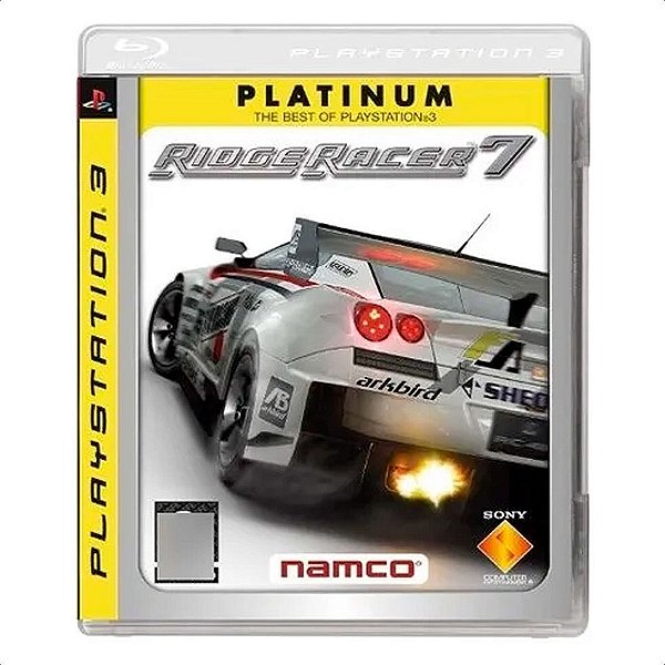 Jogo Ridge Racer 7 (Platinum) PS3 Mídia Física Original Usado Com Manual