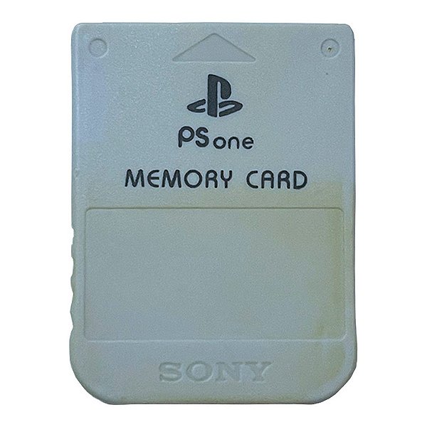 Memory Card Sony PlayStation Branco Original - PS1