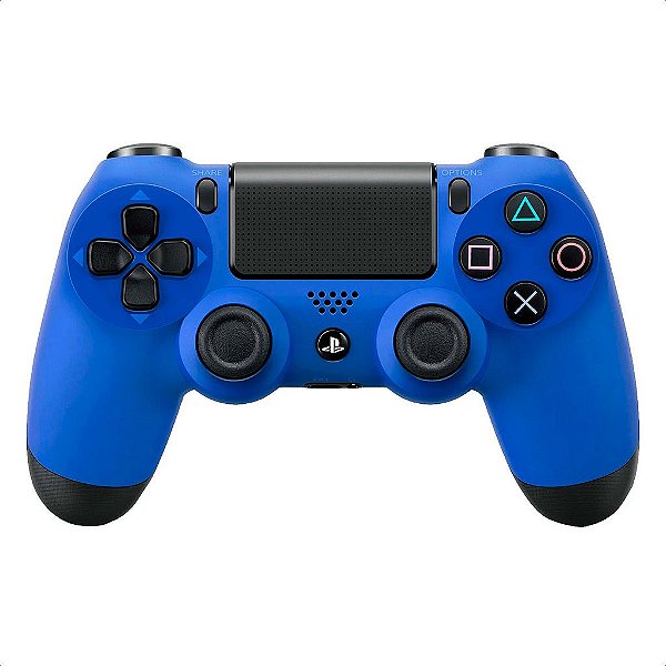 Controle Sony PlayStation DualShock 4 Azul - PS4