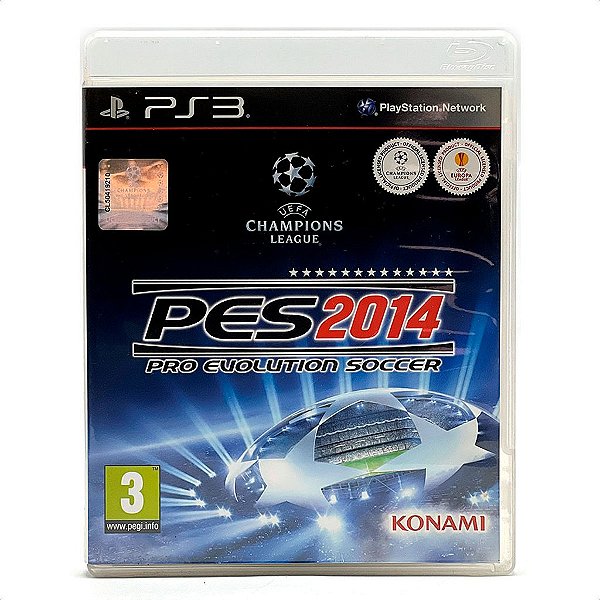 Jogo PES Pro Evolution Soccer 2014 PS3 Mídia Física Original Usado Sem Manual