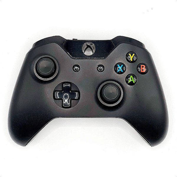 Controle Microsoft Xbox One Preto Sem Fio