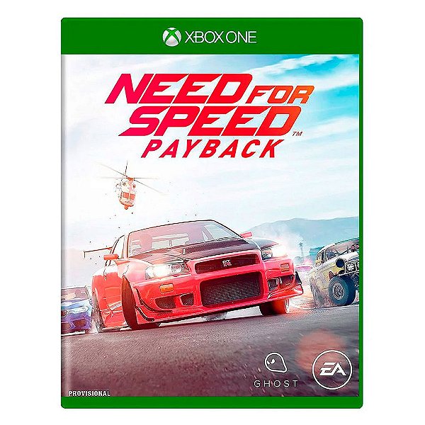 Jogo Need For Speed Payback Mídia Física - Xbox One