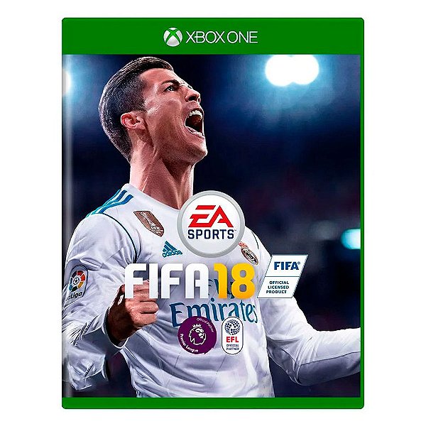 Jogo Fifa 18 Mídia Física - Xbox One