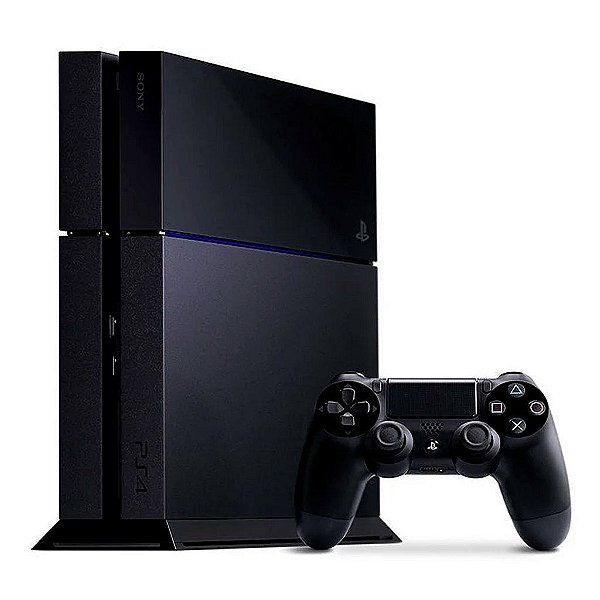 Console Sony Playstation 4 Fat 500 GB Preto - PS4