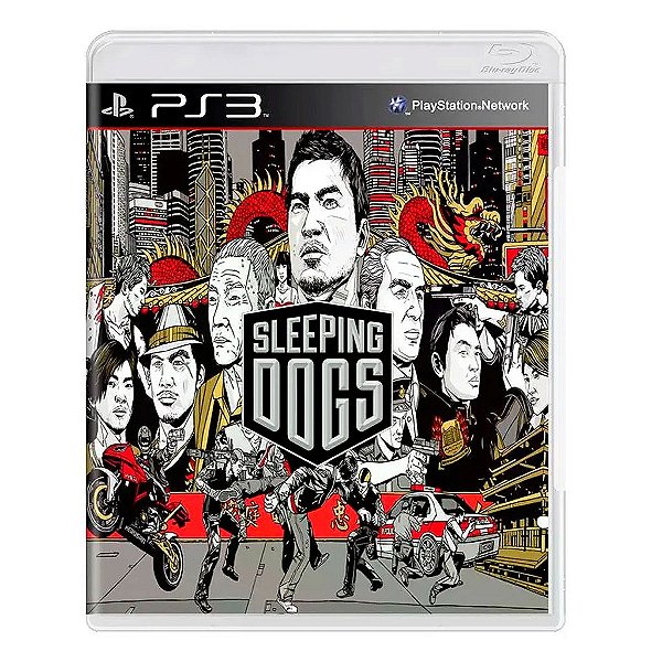 Jogo Sleeping Dogs PS3 Mídia Física Original Usado Com Manual