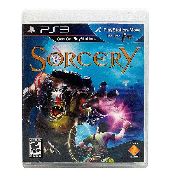 Jogo Sorcery PS3 Mídia Física Original Usado Com Manual