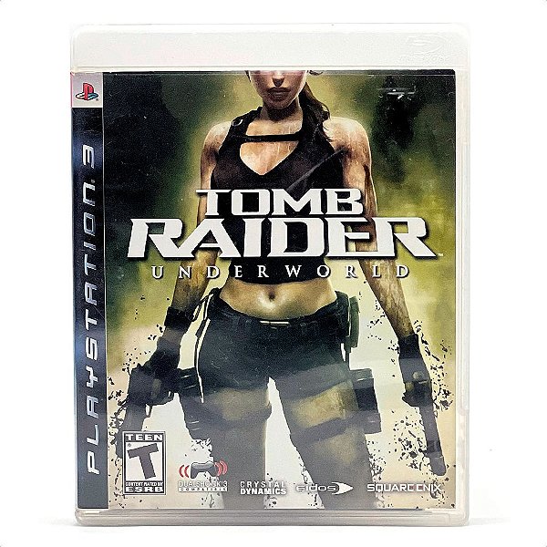 Jogo Tomb Raider Underworld  PS3 Mídia Física Original Usado Com Manual
