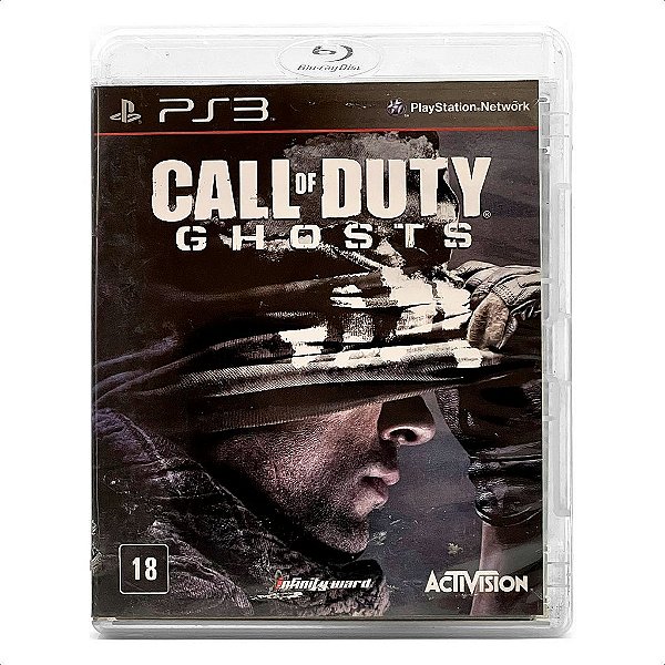 Jogo Call of Duty Ghosts PS3 Mídia Física Original Usado Sem Manual