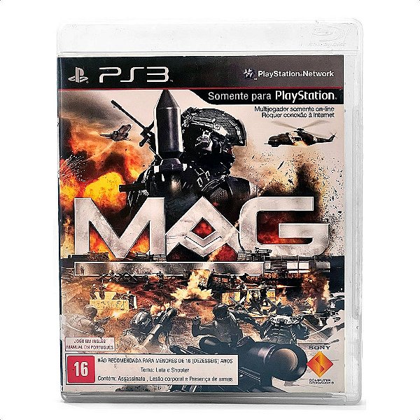 Jogo MAG PS3 Mídia Física Original Usado Com Manual