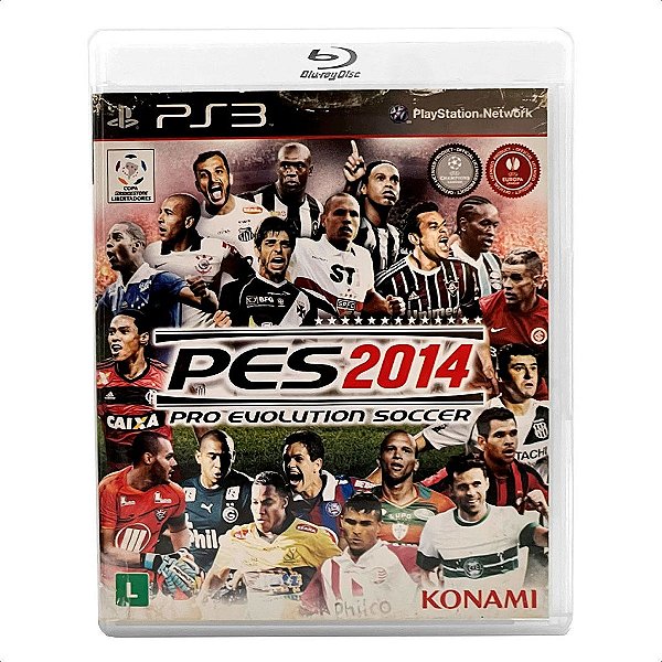 Jogo PES Pro Evolution Soccer 2014 PS3 Mídia Física Original Usado Sem Manual