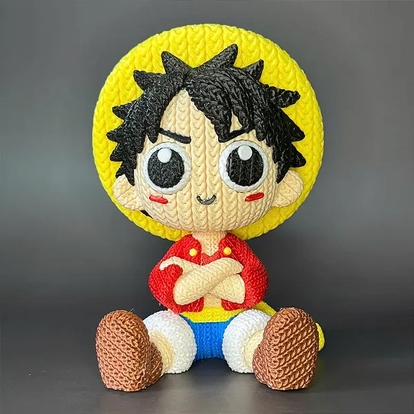 Luffy Estilo Crochê