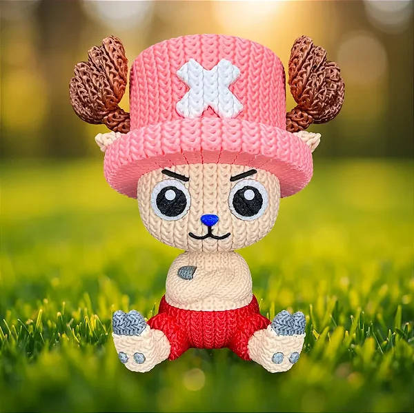 Chopper Estilo Crochê/Trico Amigurumi