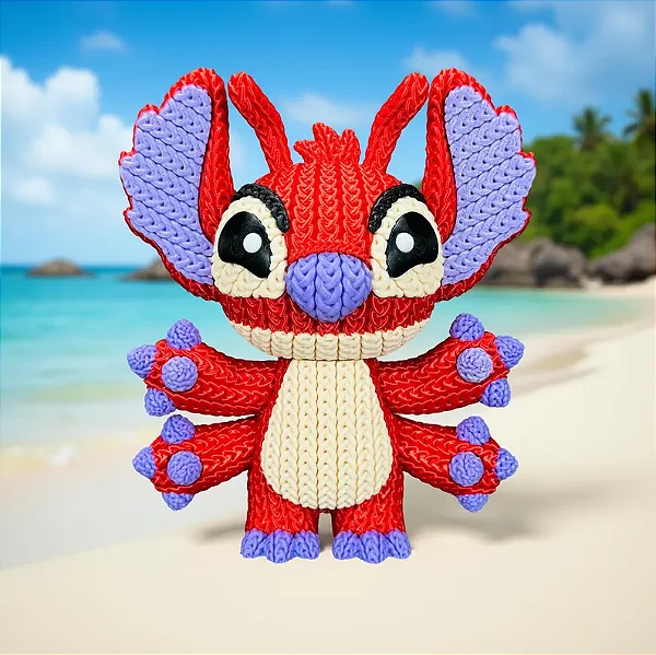 Leroy Estilo Crochê Amigurumi