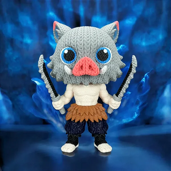 Inosuke Estilo Crochê Amigurumi
