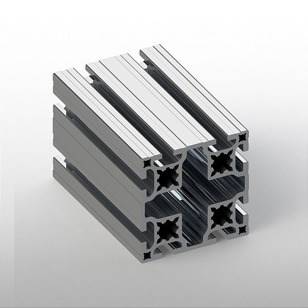 PERFIL ESTRUTURAL EM ALUMÍNIO - 80X80X653mm