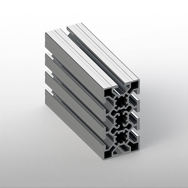 Perfil Alumínio Estrutural 50x100 Básico 1340mm