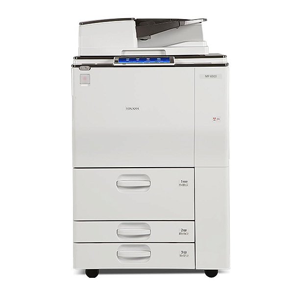 Impressora Multifuncional Laser Ricoh Preto e Branco MP 6503