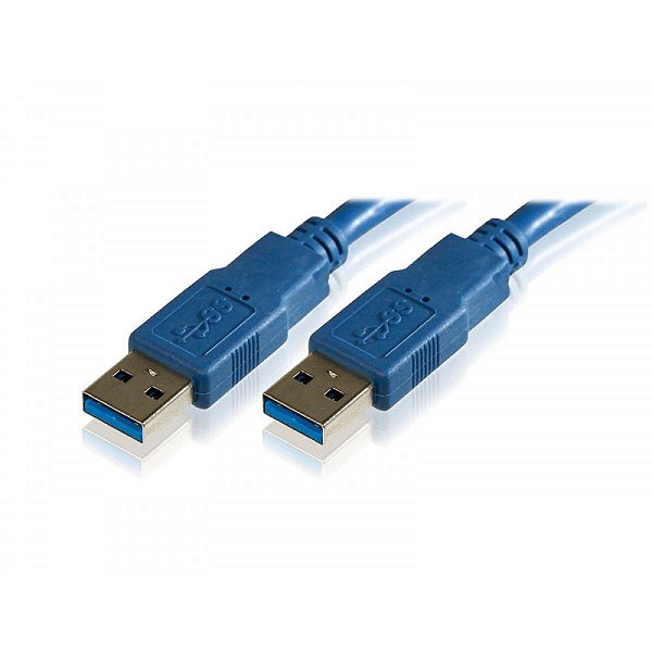 Cabo USB 3.0 Superspeed Tipo Am/Am - 1 Metro Comtac Modelo: CABOUSB3AMAM - 9152 - Fink Tecnologia - Coletores de Assinaturas, Informática e Eletrônicos