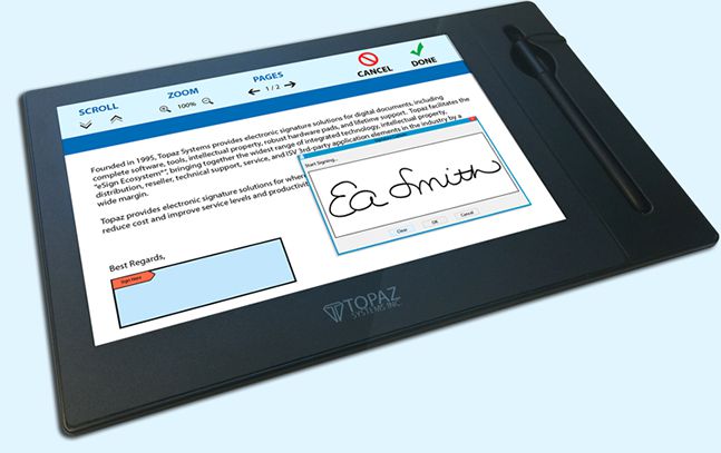 Tablet Topaz Systems Gemview 10 TD-LBK101VA-USB-R