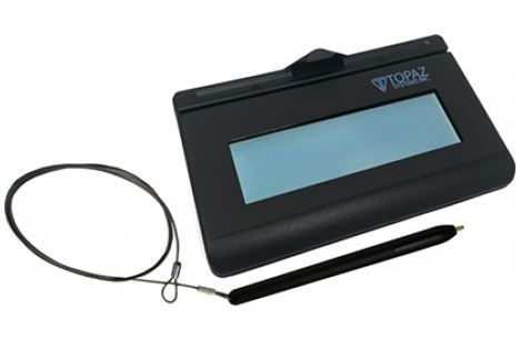 Coletor de Assinatura Topaz Systems T-LBK462-KAHSB-R Modelo Quiosque LCD 1X5