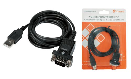 1S-USB - Conversor de USB para 1 saída serial RS232