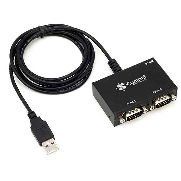 2S-USB - Conversor de USB para 2 saídas seriais RS232