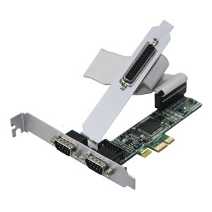 2SP-PCI-E - Placa PCI EXPRESS 2 saídas seriais RS232 e 1 paralela