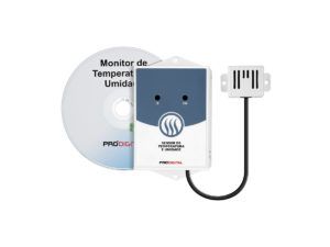 Monitor de Temperatura e Umidade Relativa Para Data Center - Kit Term-1S