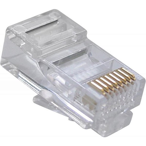 35050206 - Conector Macho CAT.5E Para Cabo Sólido e Flexivel Furukawa