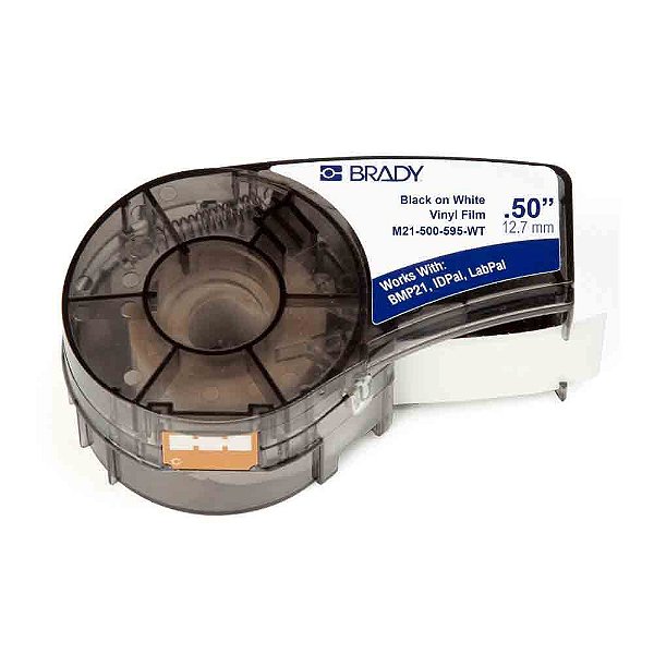 M21-500-595-WT - Etiqueta Vinil B439 Brady