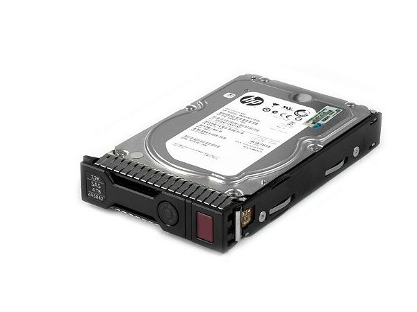 695842-001 - HD Servidor HP G8 G9 4TB 6G 7,2K 3,5 SAS