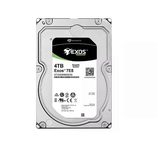 ST4000NM0035 - HD Servidor Seagate 4TB 7.2K 3,5" 6GB/S SATA