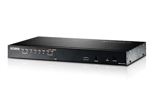 KH1508A Comutador KVM de 8 portas Cat 5 com porta de ligação em cadeia