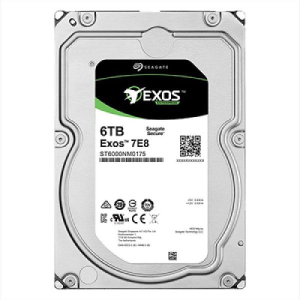 ST6000NM0175 - HD Servidor Seagate ENT 6TB 7.2K 3.5 6G 512e SATA