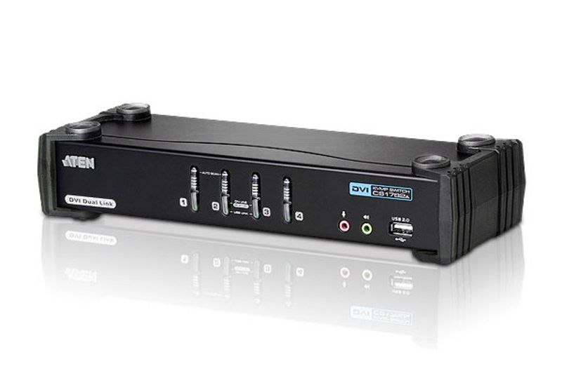 CS1784A Switch USB DVI Dual Link/Audio KVMP™ de 4 portas