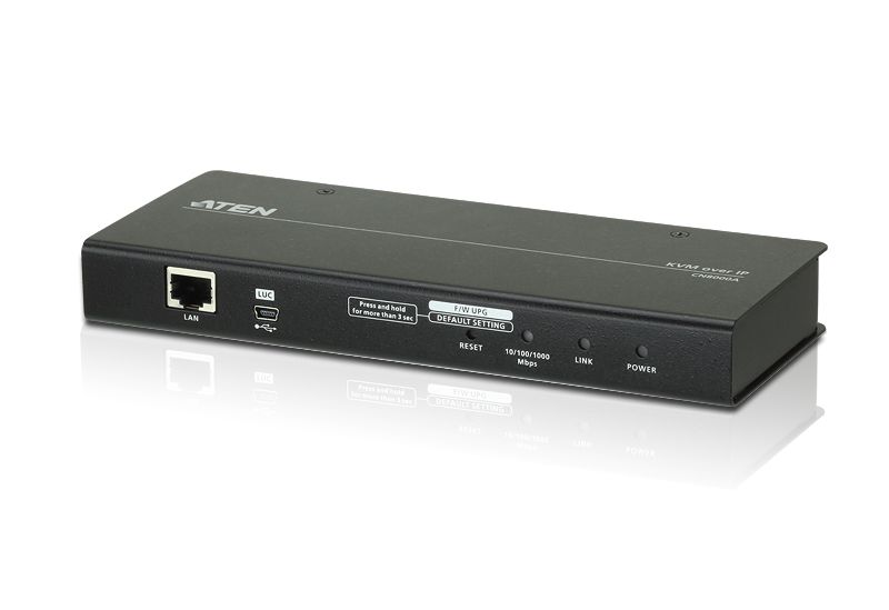 CN8000A Switch VGA KVM sobre IP de porta única / acesso a compartilhamento local / remoto (1920 x 1200)