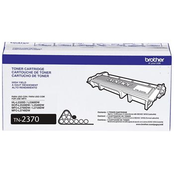 TN2370BR Cartucho de Toner Preto Brother DCP-L2520DW/ MFC-L2720DW