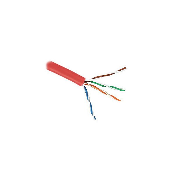 23200106 - Cabo Elet. Multilan Flex U/UTP 24AWG(7F)X4P CAT.5E Vermelho Furukawa