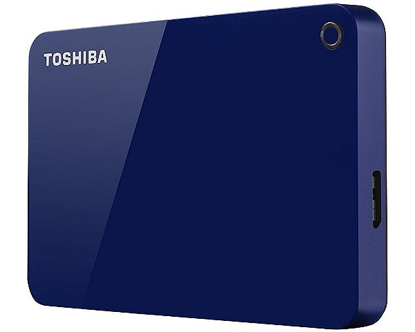 HDTC910XL3AA - HD Externo Toshiba 1TB Canvio Advance V9 5400rpm USB 3 Blue