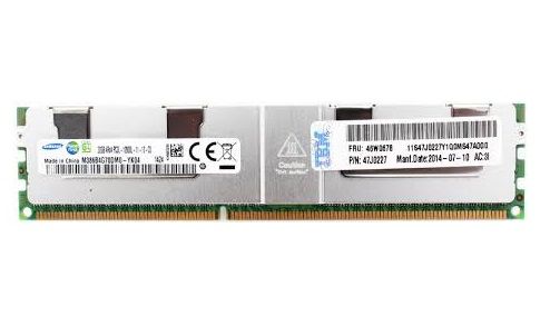 46W0676 Memória Servidor IBM 32GB PC3L-12800 ECC SDRAM LP LRDIMM