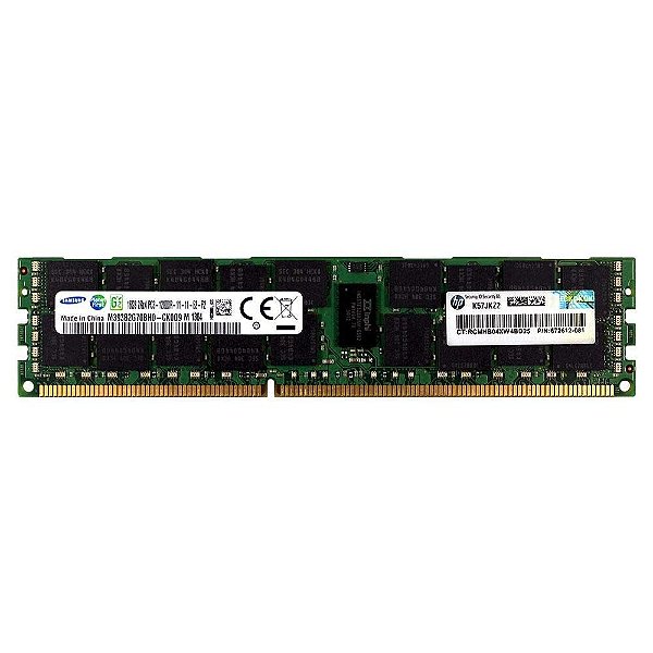 672612-181 Memória Servidor HP DIMM SDRAM de 16GB (1x16 GB)