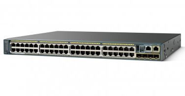 Switch Cisco Catalyst 2960-X 48 GigE PoE 370W, 4 x 1G SFP, LAN Base / WS-C2960X-48LPS-LB