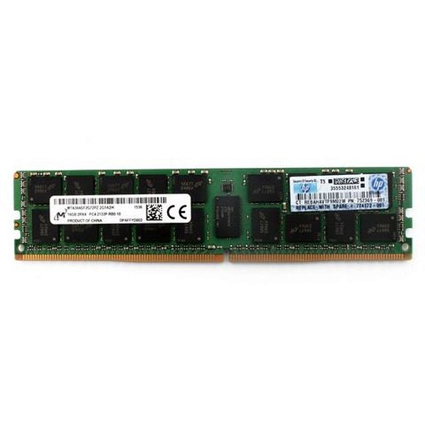 812221-001 Memória Servidor HP DIMM SDRAM de 16GB (1x16 GB)