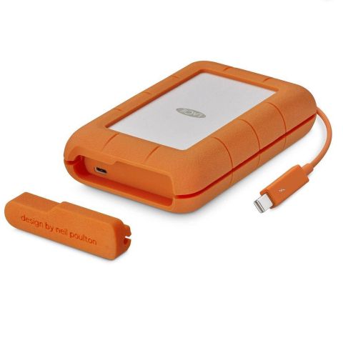 STFS5000800 HD Externo Portátil LaCie Rugged 5TB Thunderbolt e USB-C