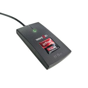 RDR-7581AKU Leitor de RFID RFIDeas pcProx 13,56 MHz * CSN preto Desktop USB