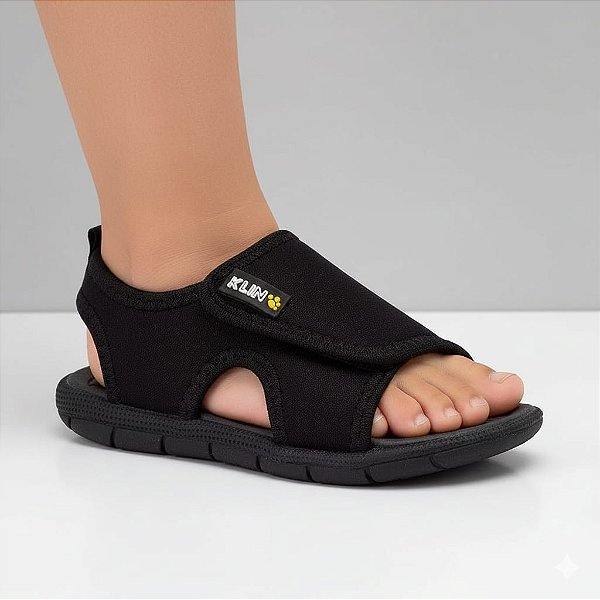 Papete Klin Bebê Anatômica Calce Fácil Preto